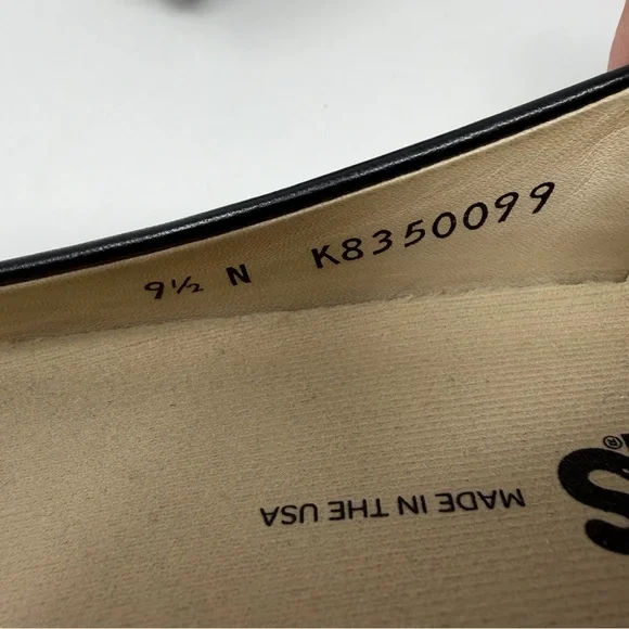 SAS Scenic Comfort Ballet Flat Black Size 9.5 Narrow - Picture 9 of 9